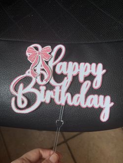Cake Topper