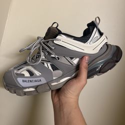 Balenciaga Track – Gray/White (2019) – Size 11