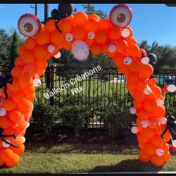 Halloween Balloon Arch  