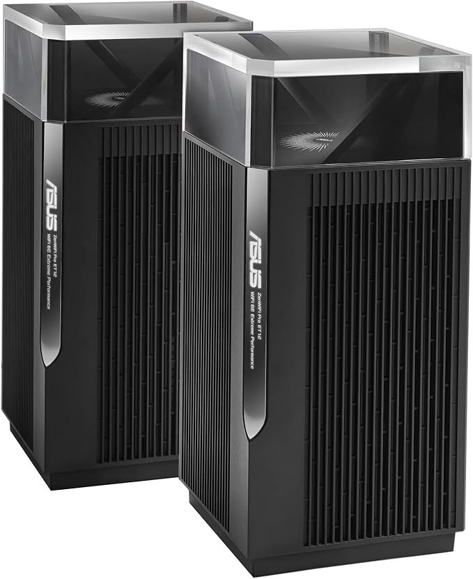 ASUS ZenWiFi Pro ET12 AXE11000 Tri-Band WiFi 6E Mesh System (2 pack)