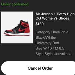JORDAN 1 Bred 