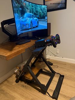 Next Level Racing Wheel Stand with Steering Wheel