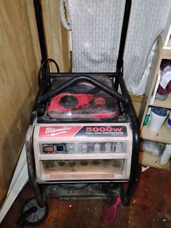 Milwaukee 5000W Generator