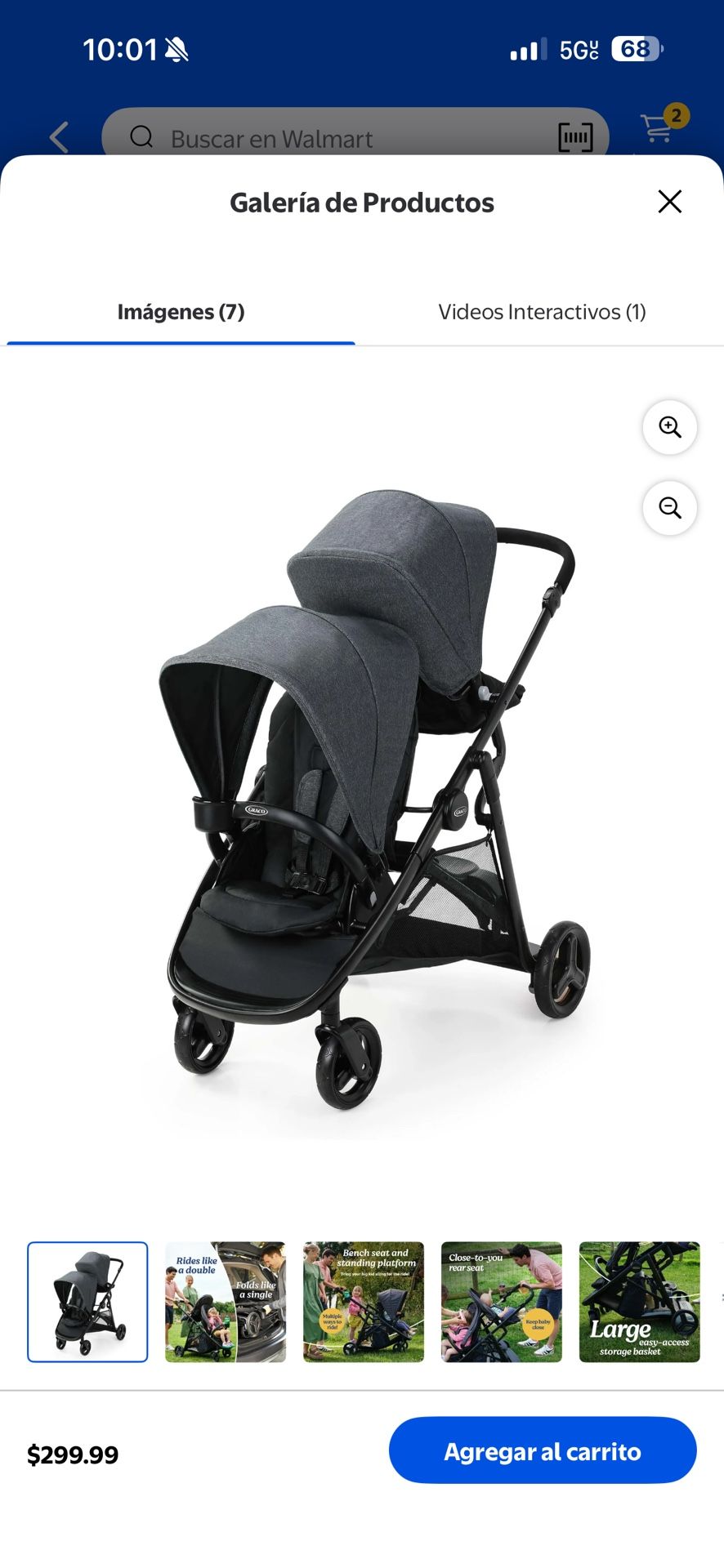 Coche Doble, double car