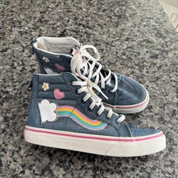 Girls Rainbow Vans