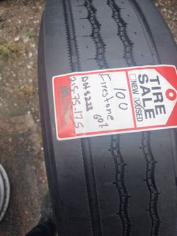 1 Firestone 215/75/17.5