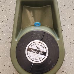 Dog Food And Water Bowl