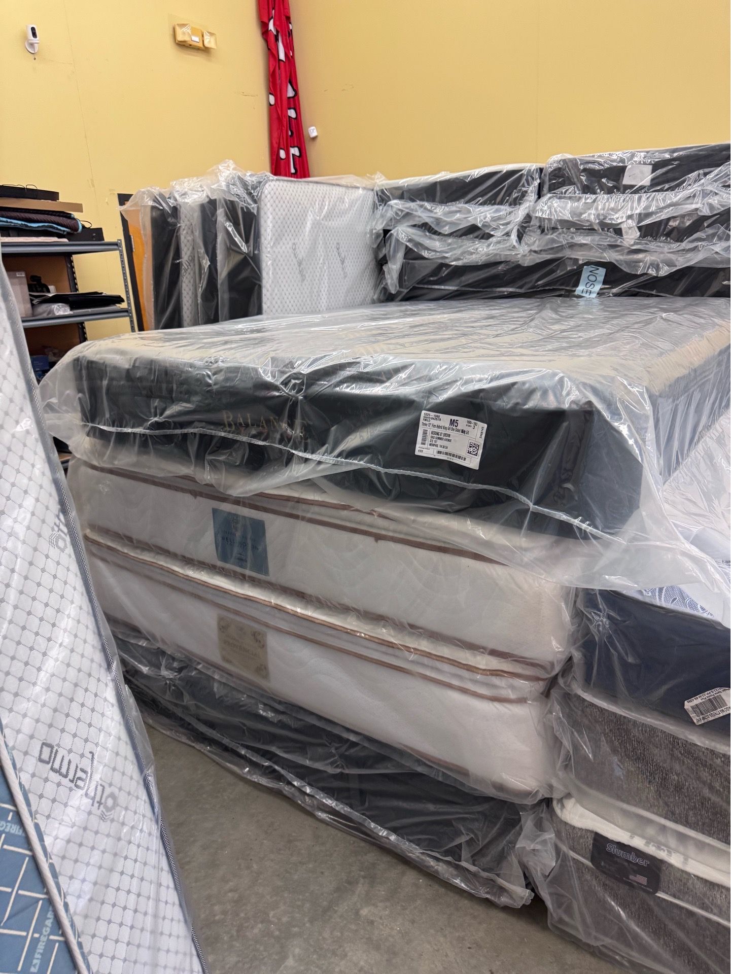 New King Mattress cooling