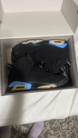 Air Jordan 6 Retro "UNC" (Black/University Blue),