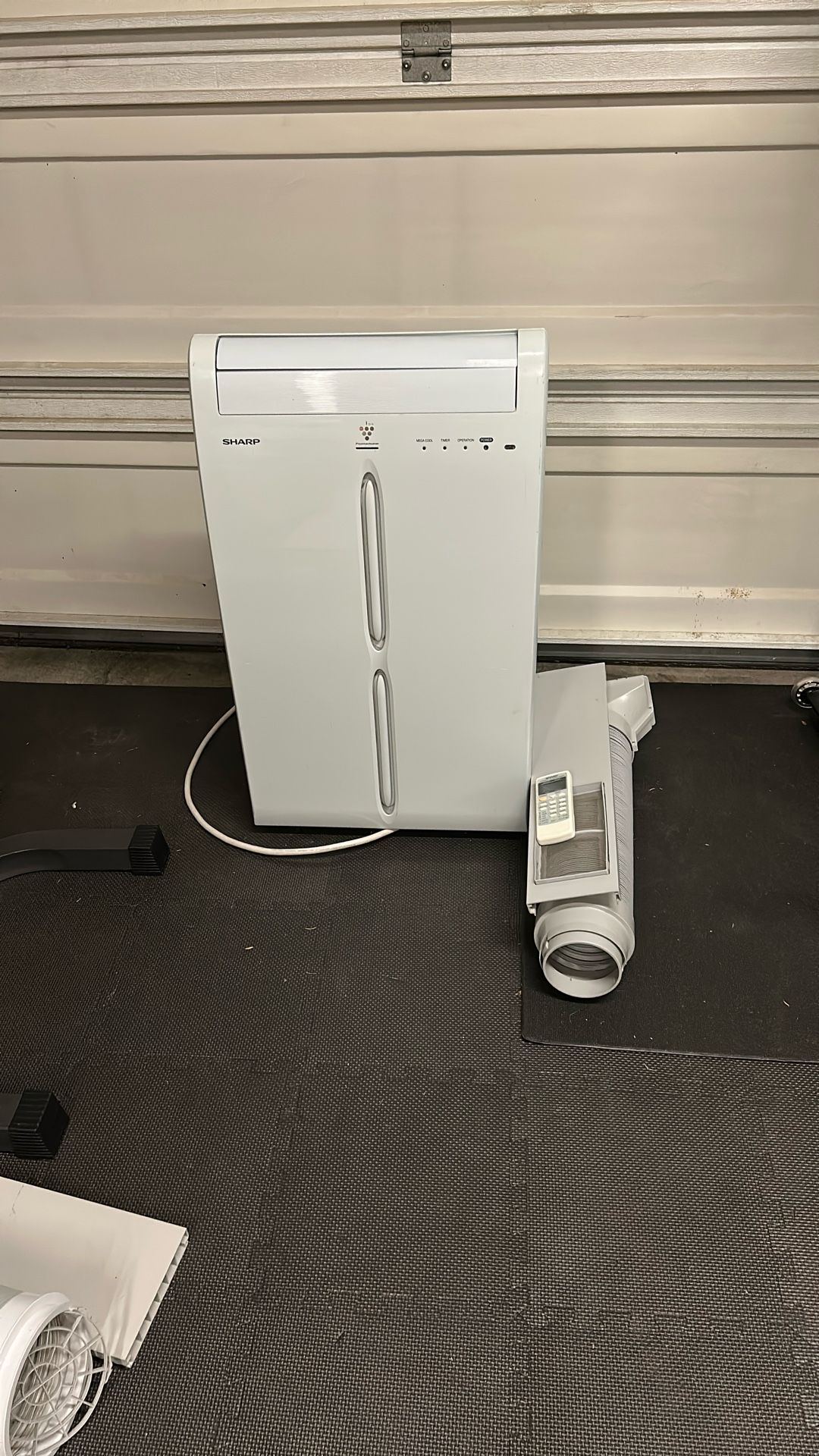 Sharp 10000 BTU Portable Air Conditioner w/ Remote & Vents