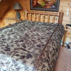 Beautiful Pinecone King Size Comforter 