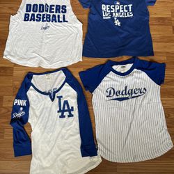 Dodgers Shirts Women Large 
