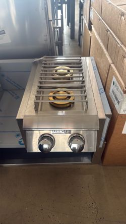 Del Sol double side burner NG