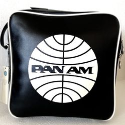 PAN AM “Innovator” Bag, Originals, Certified Vintage Style, NWT, Black, Rare