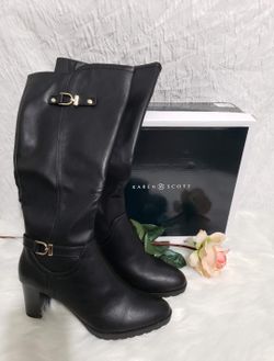 KAREN SCOTT Women's Laylah Boots - Black