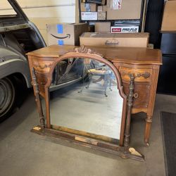 Vanity With Mirror