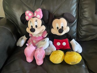 Disney store plushies
