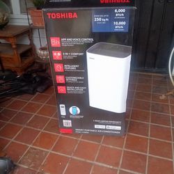 Toshiba Smart Portable Air Conditioner Voice Activated 