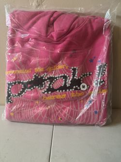 Pink Spider Hoodie