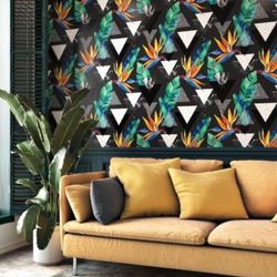 5 Rolls Of Peel And Stick Wallpaper