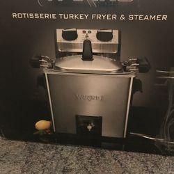 Rotisserie Turkey Fryer & Steamer