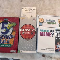 7 Board Games Bundle