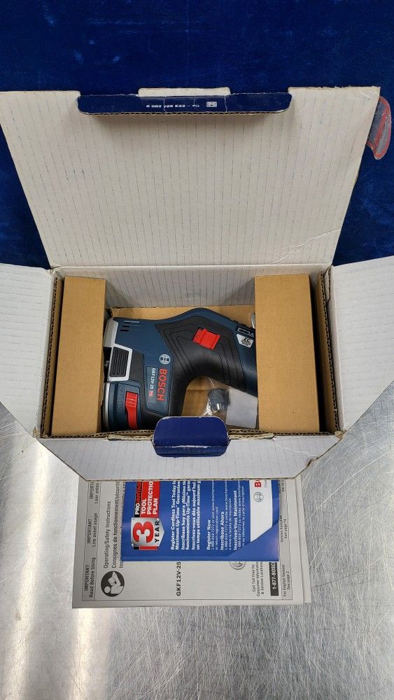 Bosch GKF12V-25N Cordless Palm Edge Router