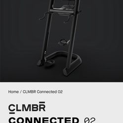 Stair climber with touchscreen monitor