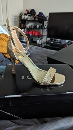 Torrid Gold Stilleto