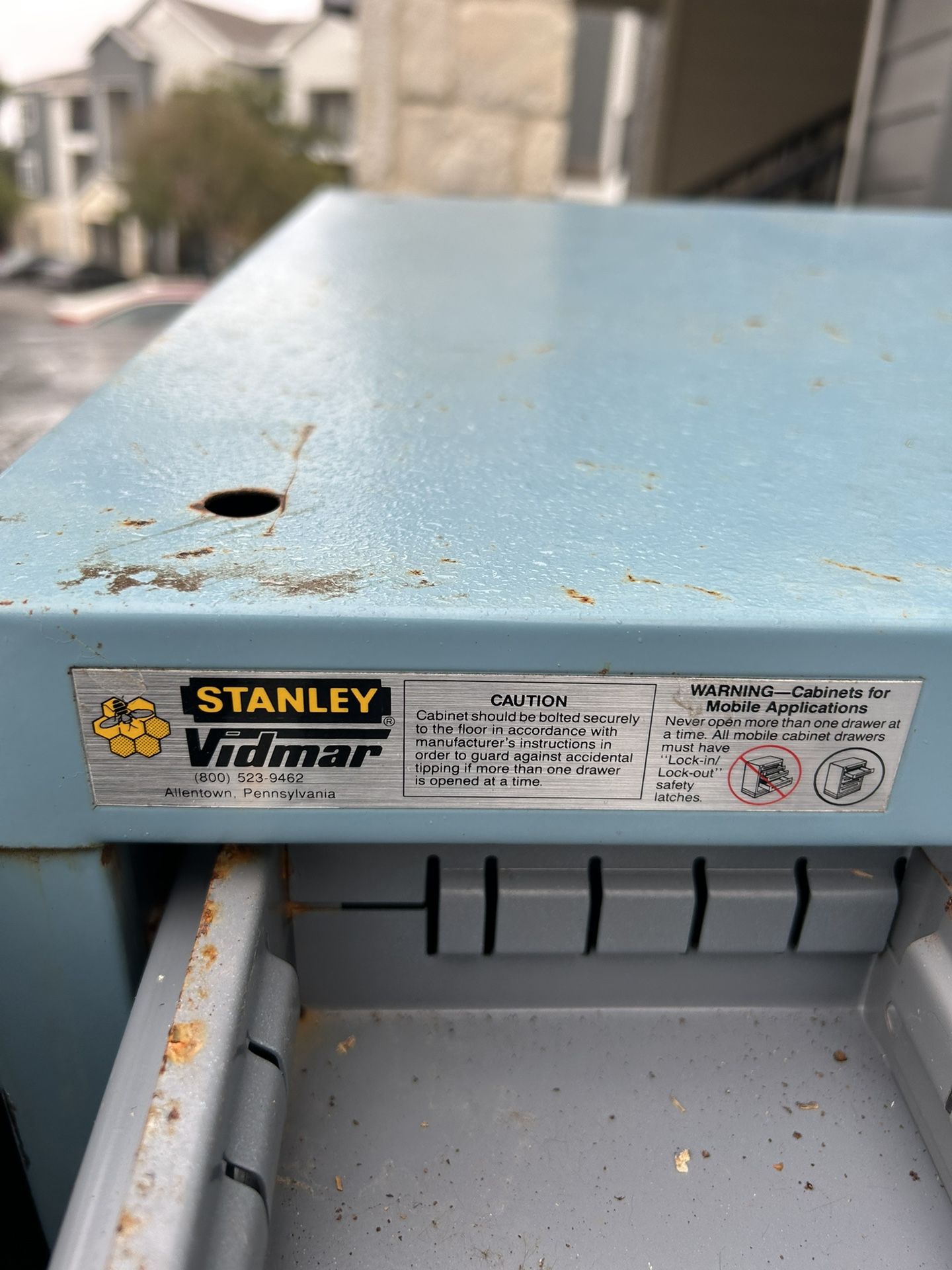 2 Stanley Vidmar Tool Boxes, 800 Ea Or 1500 Bundle