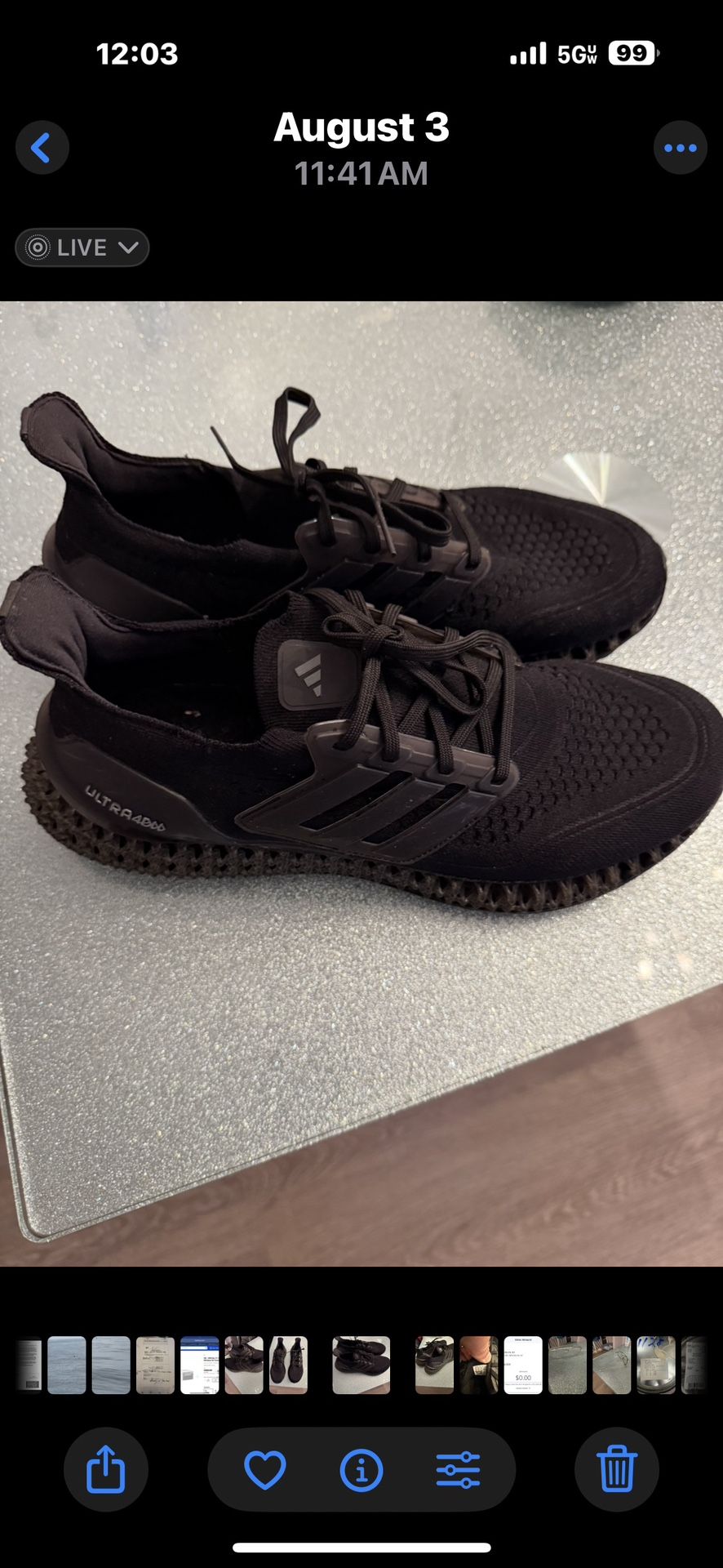 Adidas  Size 11.   Mint Conditions 