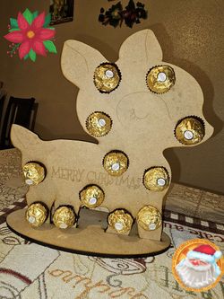 Raindeer Chocolate Holder