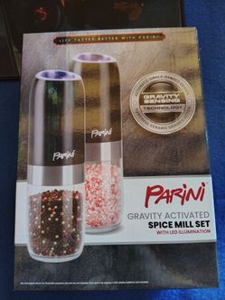 Parini Gravity Activated Spice Mill Set