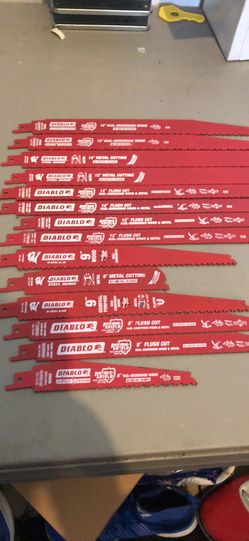Diablo sawzall blades