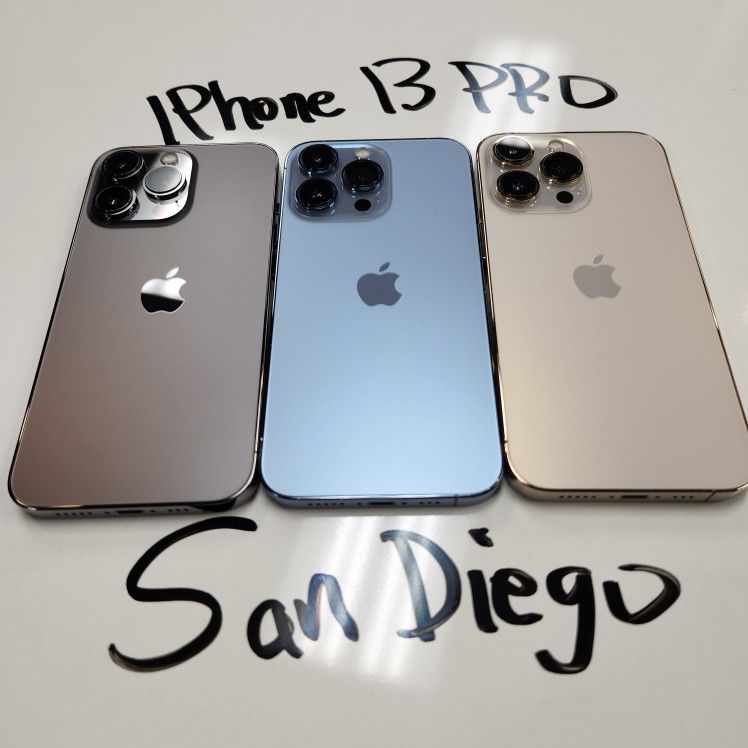 iPhone 13 PRO 128gb Unlocked | Mission Valley Store | w/ Warranty 