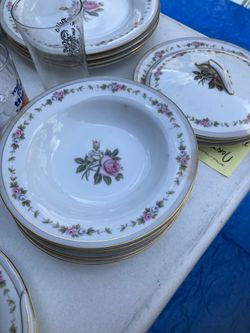 China Rose Pattern Japan. Vintage