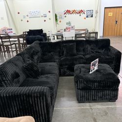 New Sectional Black Color
