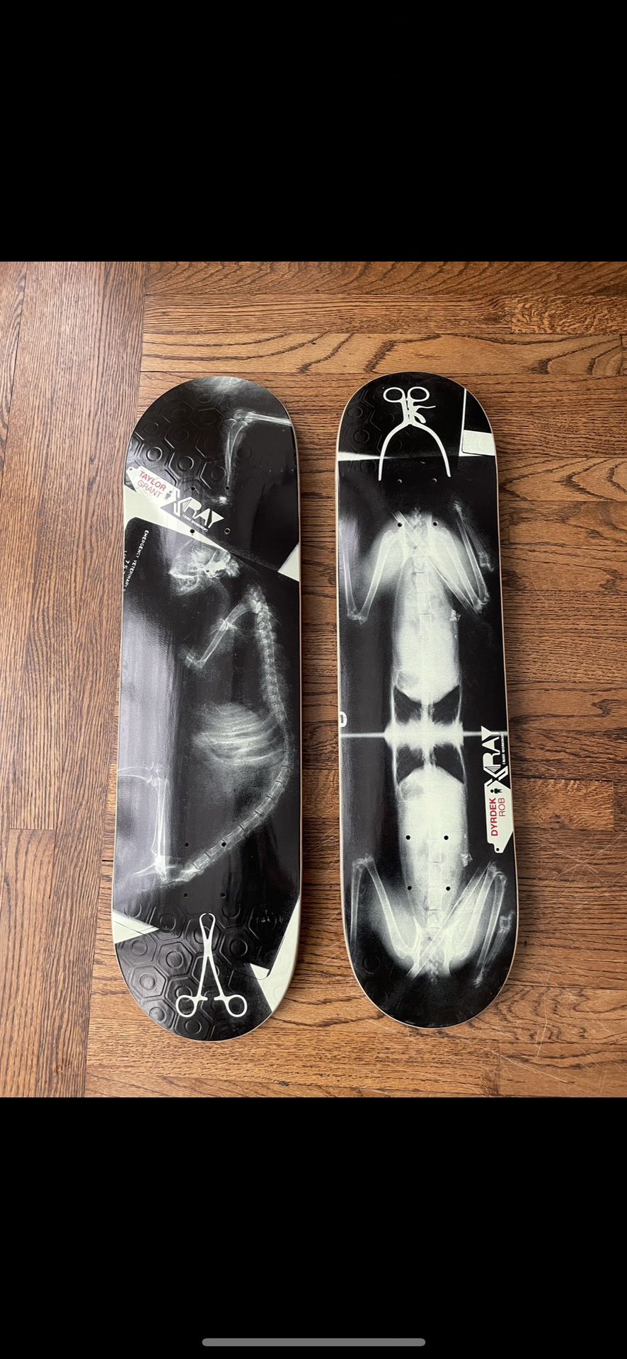 Alien Workshop X-Ray Skateboards: Dyrdek and Grant Taylor