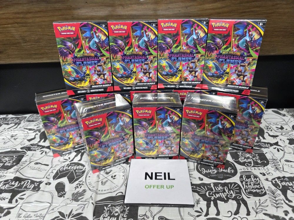POKEMON PHANTASMAL FLAMES BOOSTER BUNDLES