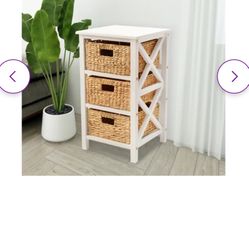 White end table - Still In Box!