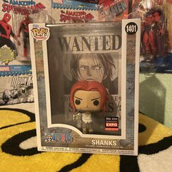 Funko Pop Shanks Wanted Poster