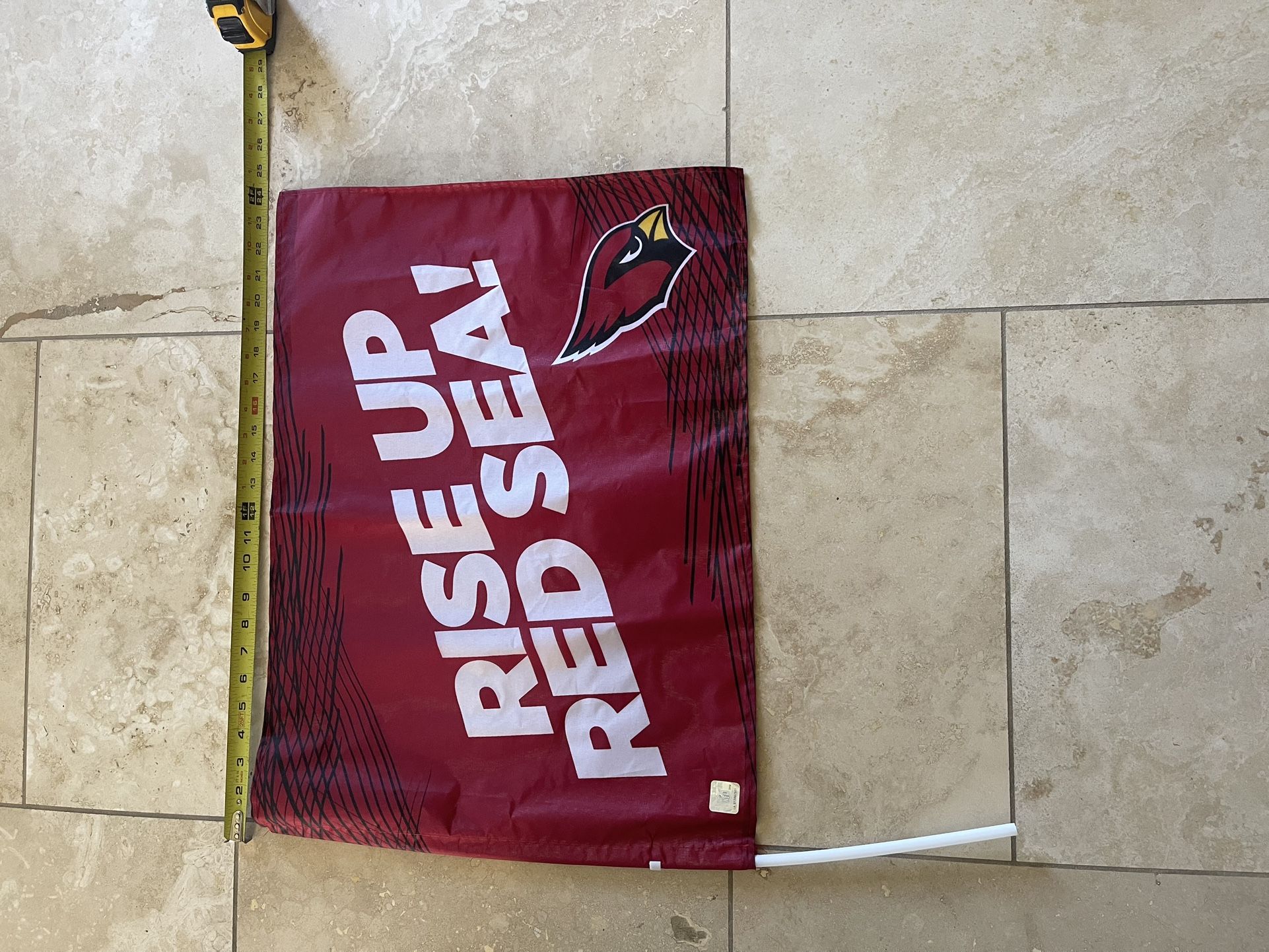 Arizona Cardinals Car Antenna Flag “Rise Up Red Sea”