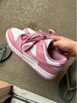 Pink nike dunks