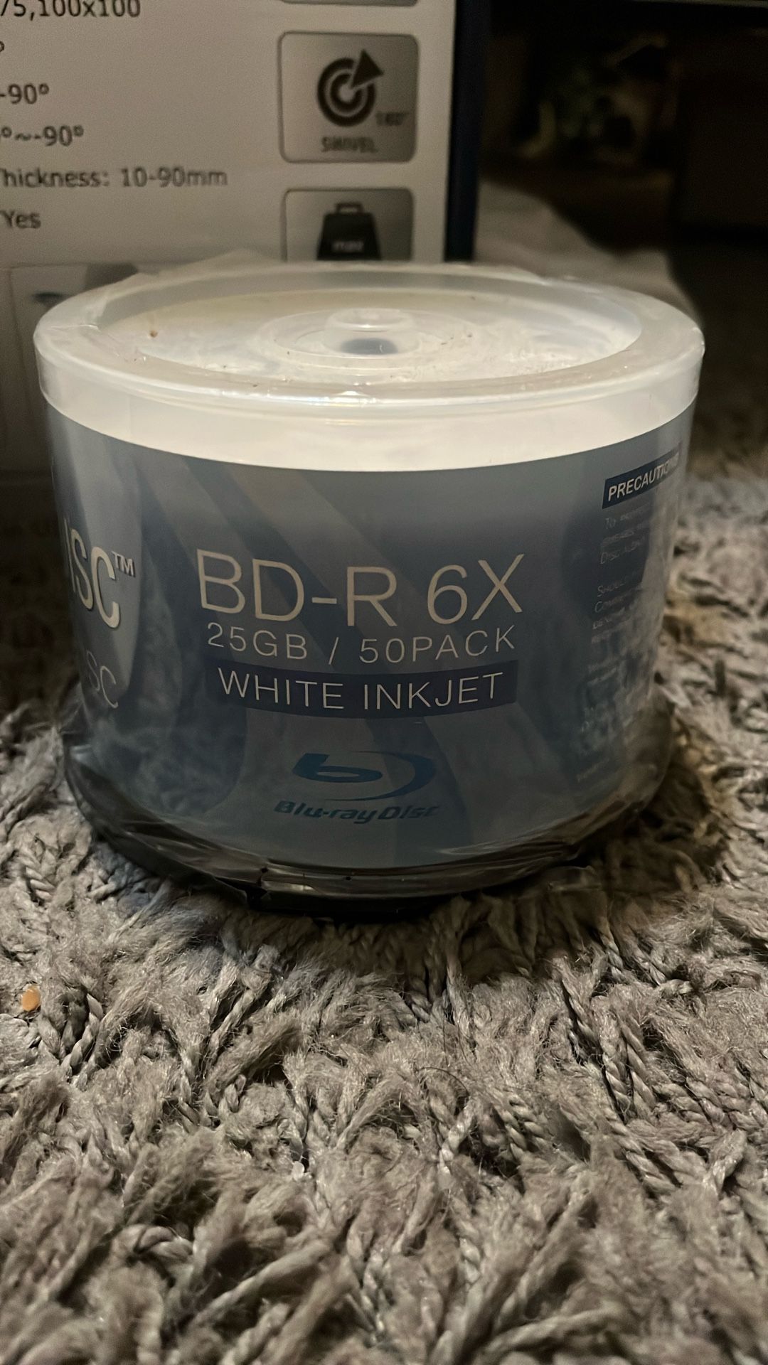 Plexdisc Blue Ray Disc