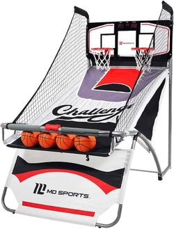 MD Sports EZ-Fold 1 on 1 Arcade Basketball