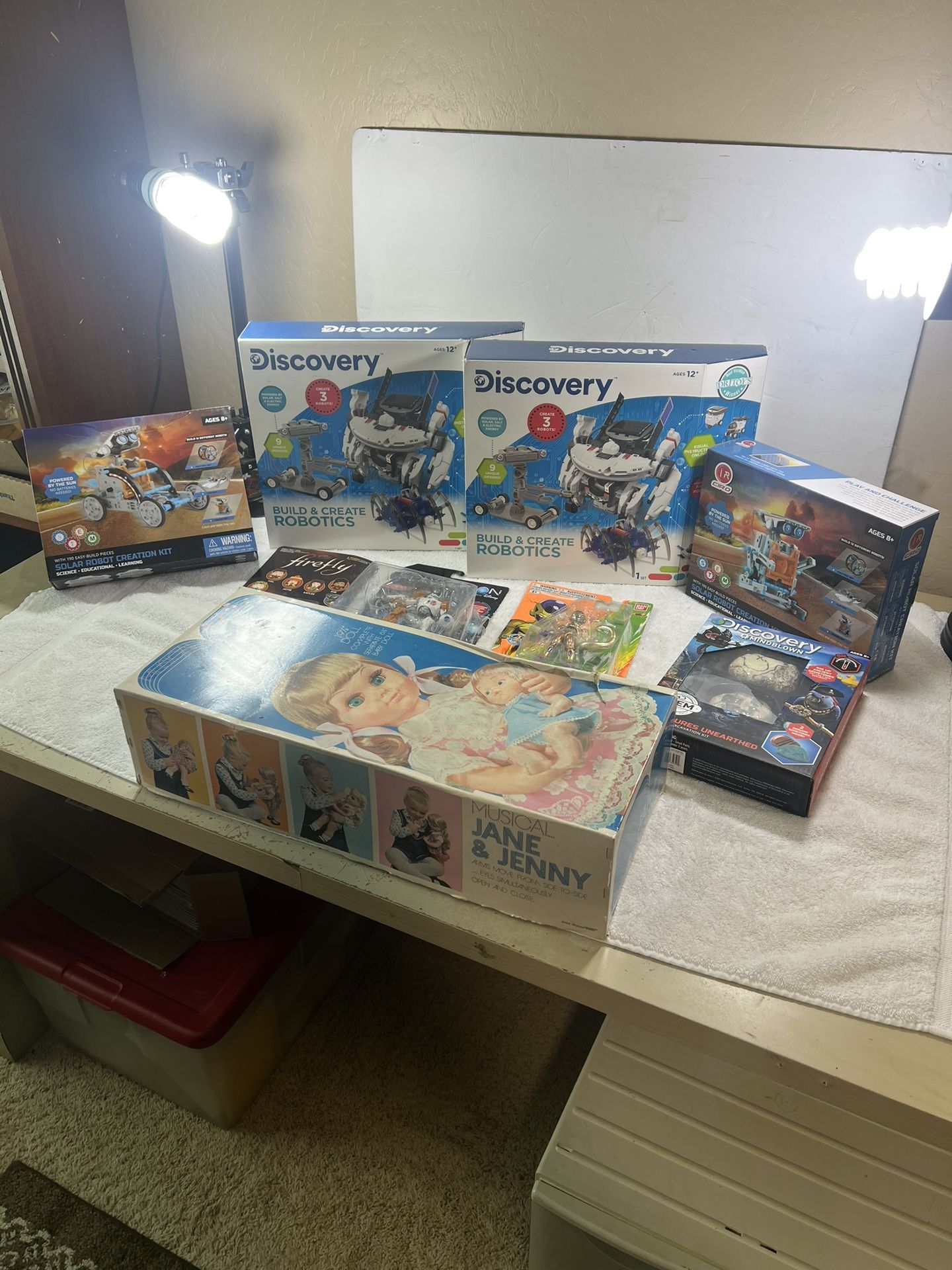 Old And New Toys, Robots Action, Figures, Doll