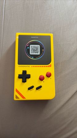 Mod retro yellow chromatic gorilla screen