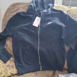 Mens Nike Zipup Hoodie