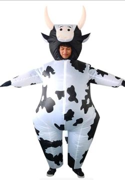 Cow adult inflatable new  halloween costume