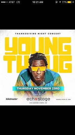 Young Thug Live Thanksgiving Night